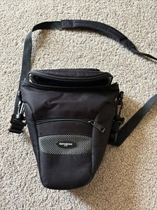 Samsonite Black Padded Crossbody Bag-vgc - Picture 1 of 10