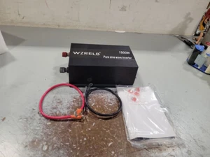 Inversor de alimentación de 12 V de onda sinusoidal pura 1500 W (oleada 3000 W) CC a 120 CA no funciona - Imagen 1 de 3