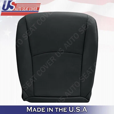 Fits For Toyota Highlander 2008 to 2013 Driver Bottom Leather Seat Cover Black - Image 1 of 4