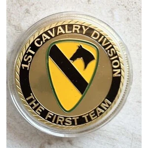 Fort Hood - 1st Calvary Division Münze US Army - Bild 1 von 4