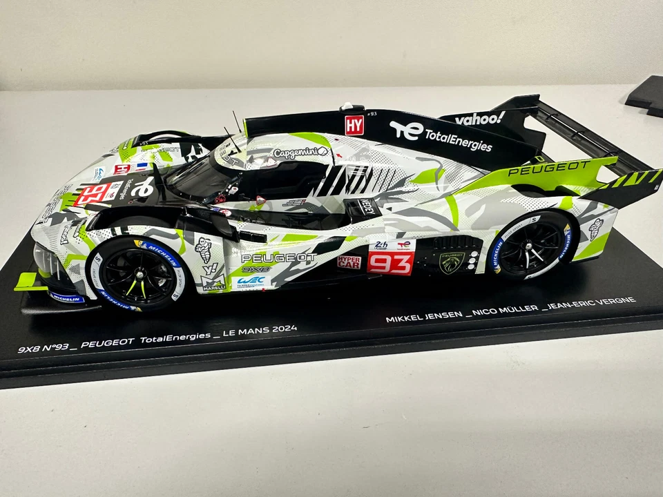 Spark Peugeot 9X8 n°93 24h du Mans 2024 1/18 18S636 0625