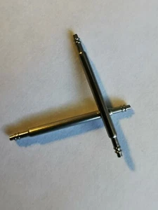 4 x barre a molla, perni per orologio, barre, stecche per cinturini per orologi, tutte le larghezze, 10-24 mm - Foto 1 di 1