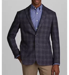 42L JOS A BANK 1905 Men's Blazer SportCoat Jacket Check Wool C080679 - Picture 1 of 18