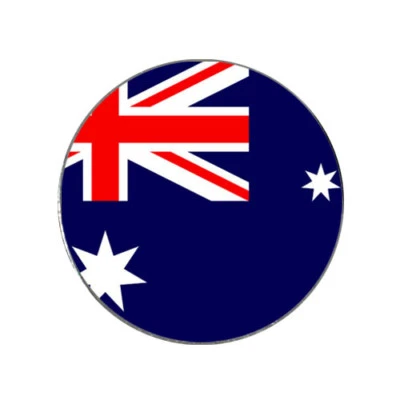 Australia Flag Golf Ball Marker