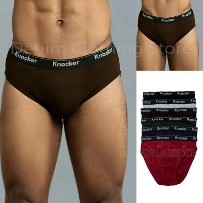 Lot of 3 6 12 Men Bikini Briefs Band Cotton Underwear Trunk Low Rise Breathable - Image 1 of 3