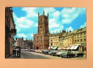 The Market Place, Cirencester Vintage Postcard United Kingdom Gloucestershire - Picture 1 of 2