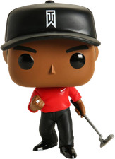 Tiger Woods with Red Shirt Funko Pop Vinyl New in Box