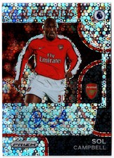2022-23 Prizm Premier League Breakaway Club Legends Auto SOL CAMPBELL #CL-SCP