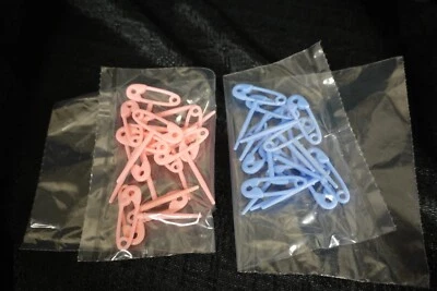 Pin de seguridad cupcake topper / bebé niña / bebé niño / 12 ct / baby shower Foto 1 de 2