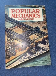 1947 September Popular Mechanics Magazine World's Largest Crane Fold Up Auto - Picture 1 of 12
