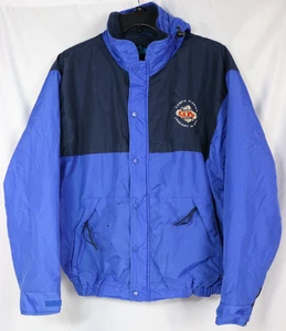 Tri-Mountain Super Bowl XXXV Tampa Florida 2001 Men Hood Jacket XL Ravens Giants - Picture 1 of 13