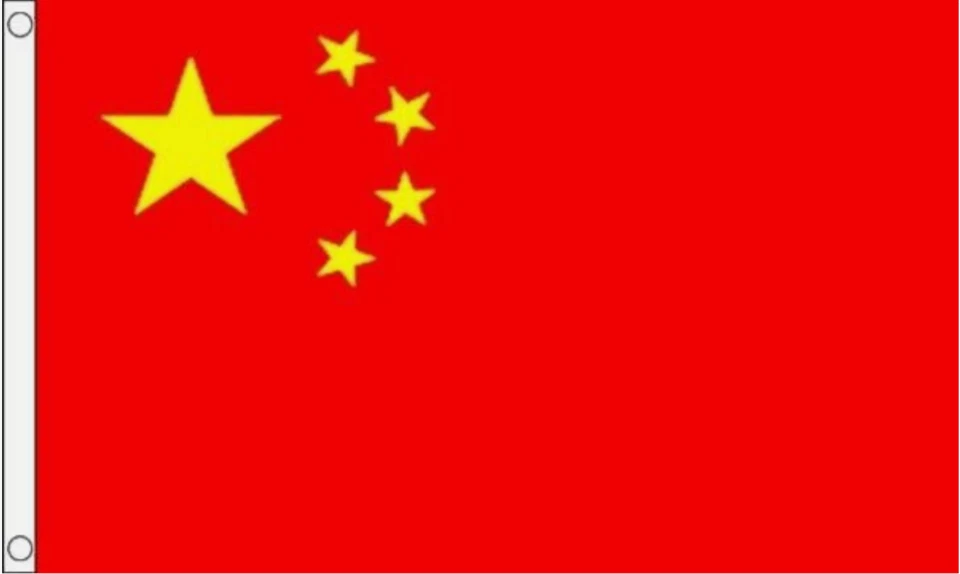 CHINA FLAG 5' x 3' Chinese National Flags Asia Asian Country Flag - Image 1 of 1