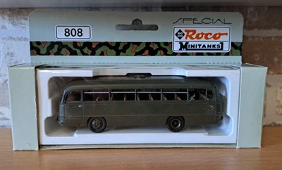 Roco MiniTanks Special 808 Mercedes Bus der Bundeswehr in OVP - Bild 1 von 4