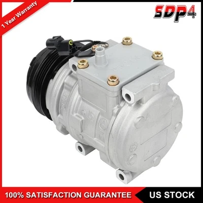 A/C Compressor W/Clutch For 1996-2003 2004 For Toyota T100 For Tacoma 2.7L - Image 1 of 4