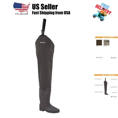 Rana II Waterproof PVC Fishing Bootfoot Hip Wader for Fishing - Image 1 of 4