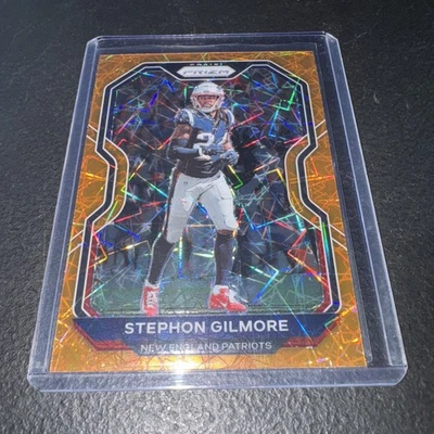 2020 Panini Prizm - Stephon Gilmore #24 Lazer Prizm - Image 1 of 2