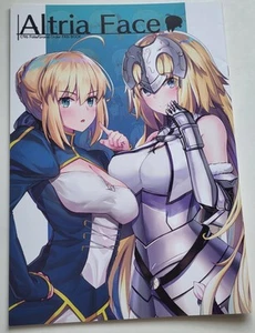 FGO Fate Grand Order Altria Face Art Book Color Doujinshi Illustration C96 16P - Picture 1 of 10