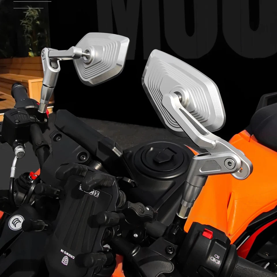 For KTM 250 390 200 690 125 DUKE 990 SUPER R 790 1290 Universal rearview mirror — 第 1/4 张图片