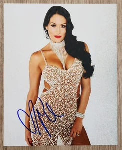 Nikki Bella Signed 8x10 Photo WWE Smackdown RAW DIVA Legend RAD - Picture 1 of 2