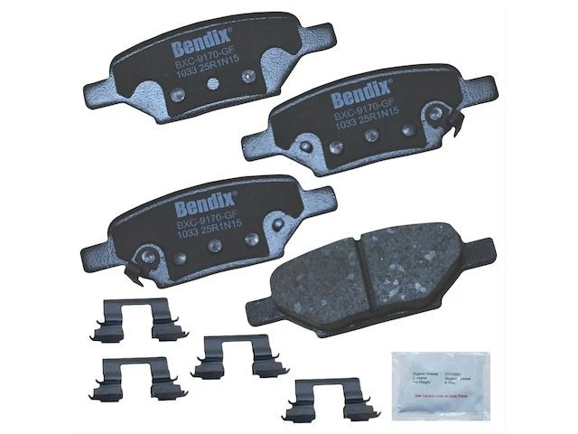 Rear Brake Pad Set For Pontiac G6 Malibu Cobalt HHR G5 Pursuit Aura Ion TP29B5 - Image 1 of 1