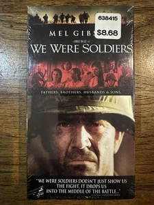 We Were Soldiers VHS Action War Mel Gibson Brand New Factory SEALED - Picture 1 of 6
