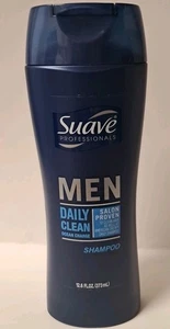 1 Suave Men Professionals Shampoo, Daily Clean Ocean Charge Scent 12.6 oz Bottle - Picture 1 of 3