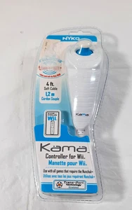 Nyko Kama Wired Nunchuck Controller for Wii #87075-A50  4ft- White - NEW/SEALED - Picture 1 of 2