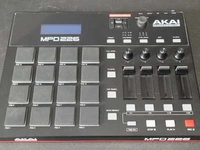 Akai Professional MPD226 MIDI controller, USED no box, with Manual And USB Cable - Image 1 of 4