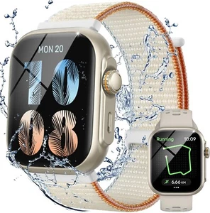 Montre connectée neuve - 2 bracelets - 1,85" - Android/IOS GPS Alexa Santé Sport - Photo 1/8