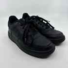 Nike Air Force 1 Black Child Sz 13C DH2925-001 2021 Youth Black Lace-Up Shoes