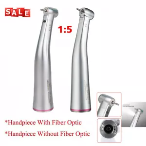 Dental Electric 1:5 Winkelstück Rot LED Licht/ Handstück fit Sirona NSK KAVO - Bild 1 von 20