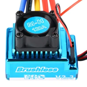 120A Brushless Electric Controller 5.8V/3A BEC for 1/8 1/10 T0L2 - Picture 1 of 8