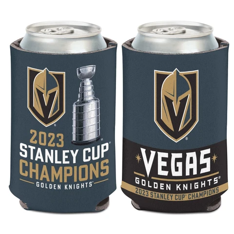 VEGAS GOLDEN KNIGHTS 2023 STANLEY CUP CHAMPIONS CAN COOLER COOZIE HOLDER NHL Cover