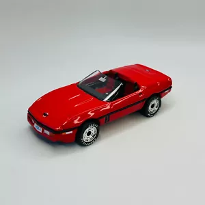 Matchbox Ultra Collection '87 Corvette Original Certificate Metallic Red Rare - Picture 1 of 6