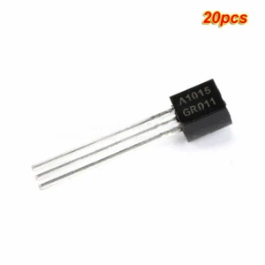 20pcs transistor DIP Triode 2SA1015 TO-92 PNP 50V/150mA Copper feet - Picture 1 of 3