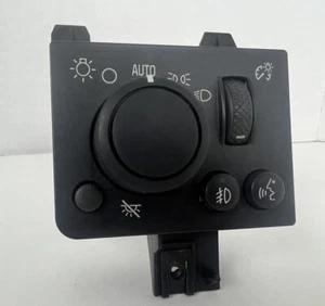 2006-2010 OEM Hummer H3 Head Light Control Switch Panel Black w/ Fog Light - Picture 1 of 6