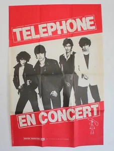 Affiche Téléphone en concert Pathé Marconi 1978 Photo de Lynn Goldsmith - Bild 1 von 4