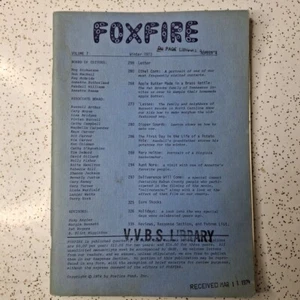 Foxfire Magazine Summer 1973 Volume 7 Number 4 Appalachian History - Picture 1 of 6