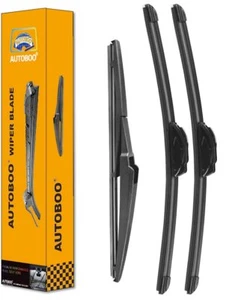 24"+17" Windshield Wipers with 12" Rear Wiper Blade Replacement for Toyota Ra... - Picture 1 of 7