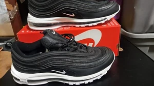 Nike Air Max 97 Black White Men's 921826-001 Sz 12 no top lid - Picture 1 of 9