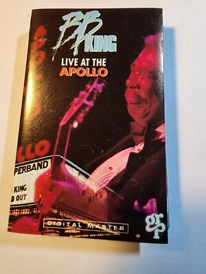 B.B. King - Live At The Apollo 1991 (Audio Cassette) GRP VG+/EX CS20 - Image 1 of 2