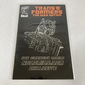 Transformers The War Within #1 New Dimension Comics Platinum Foil 4/99 Pat Lee - Picture 1 of 7