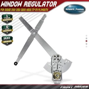 Front Left Manual Window Regulator for Dodge D100 D150 D200 W300 77-78 Plymouth - Picture 1 of 8