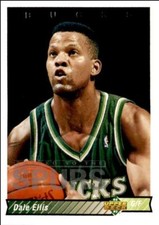 1992-93 Upper Deck Basketball Card Dale Ellis San Antonio Spurs #88