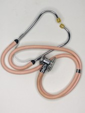 VINTAGE Stethoscope Pink Taiwan Doctor Medical Equipment