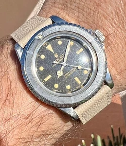Rolex Submariner 5513 Tropical Gilt Bart Simpson - Picture 1 of 15