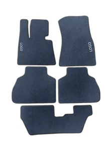 Velour Car Floor Mat Fit For BMW Auto Carpet Rug Pad Anti-Slip Waterproof New - Picture 1 of 23