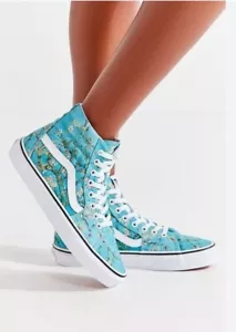 Zapatos Vans Sk8 Hi Van Gogh Flor de Almendro Talla W5~M3.5 Nuevos sin caja raros 2018 🔥🔥 - Imagen 1 de 14