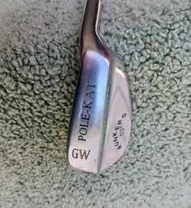 Pole-Kat Bunkers 53deg Gap Wedge w/35.5" Reg Flex Steel Shaft - Picture 1 of 5