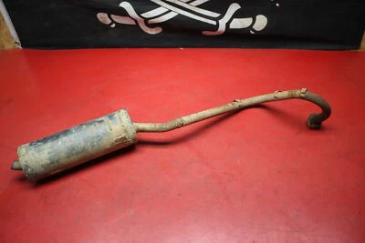 Yamaha Champ 100 1991 sistema de escape cabezal tubo silenciador Foto 1 de 4